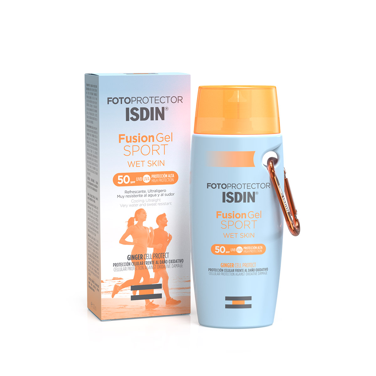 a9b907.jpg ضد آفتاب ورزشی فیوژن ژل اسپرت SPF50 ایزدین - Image 1