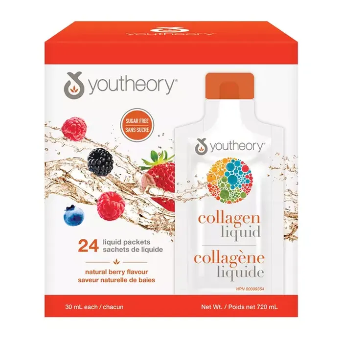 Youtheory-collagen-liquid-24 کلاژن مایع یوتئوری طعم بری - Image 1