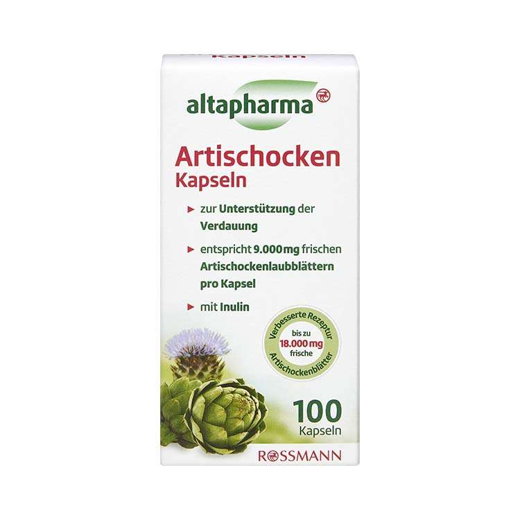 Altapharma-Artischocke-Capsule-1 کپسول پاکسازی کبد آرتیشو آلتا فارما - Image 1